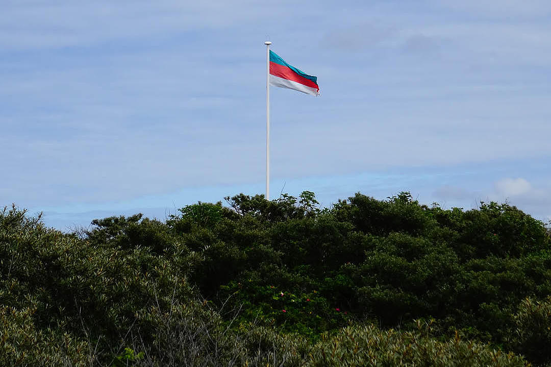 Heligoland's flag